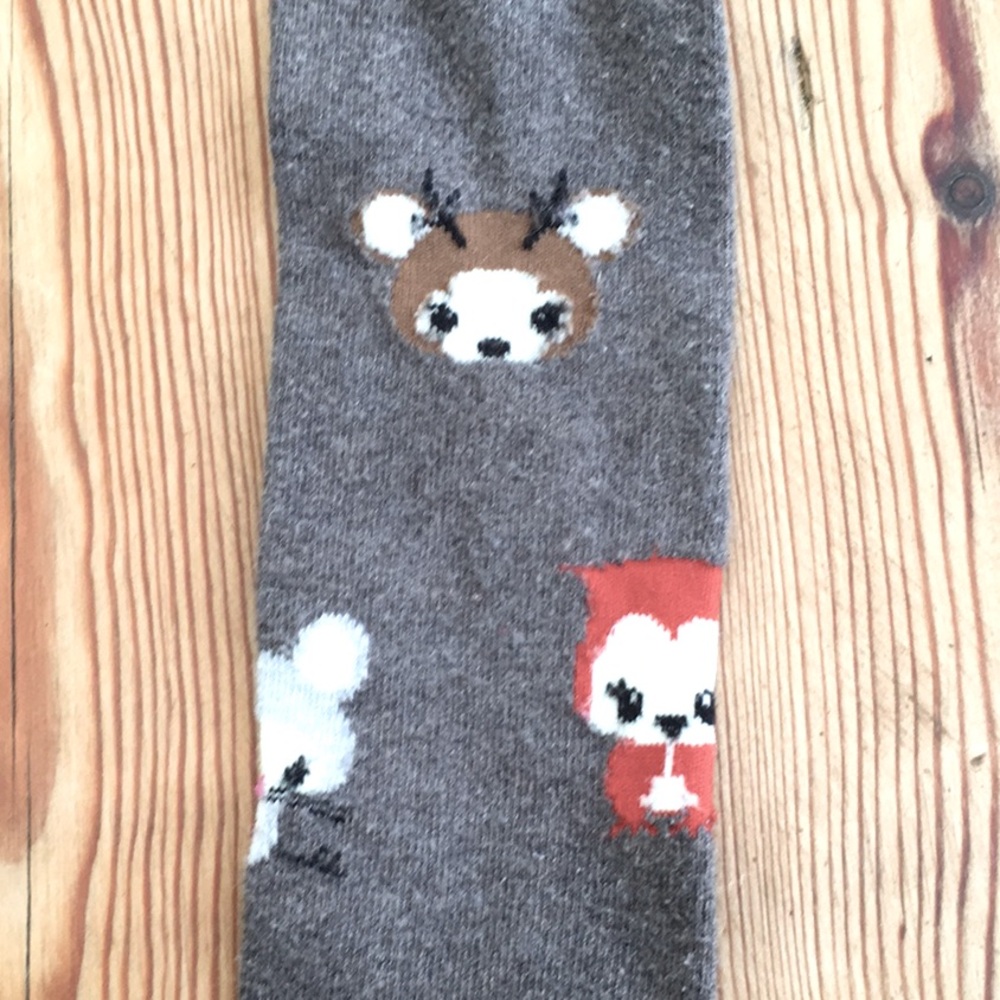 H&M Tights Woodland Animal Theme